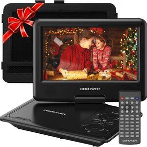 DBPOWER 11.5" Portable DVD Player, 5-Hour Built-in Rechargeable Battery